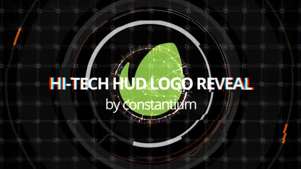 Hi Tech HUD Logo Reveal - Videohive 14522042 Download