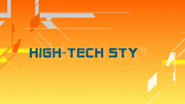 Hi tech Intro Videohive 2742985 After Effects Image 1