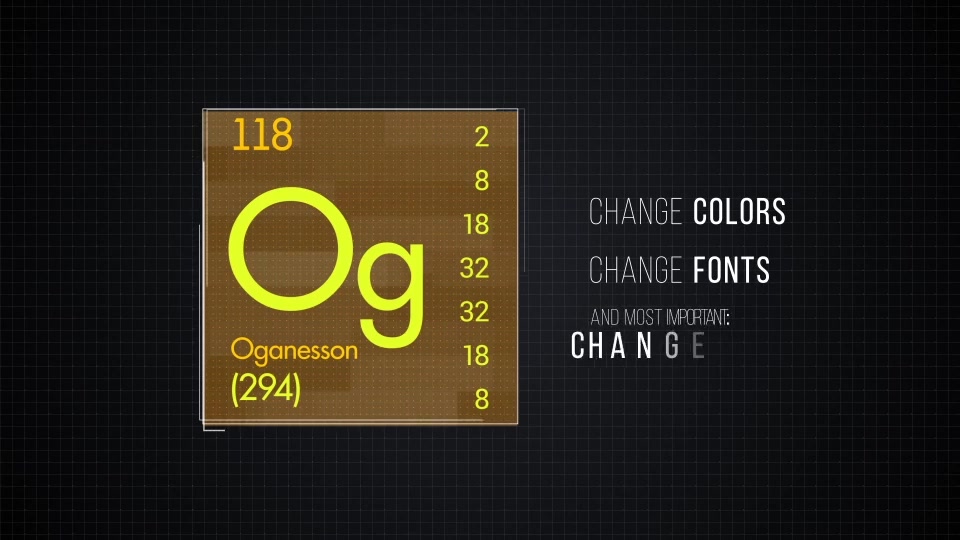 Hi Tech Periodic Table Pack Videohive 17746182 After Effects Image 7