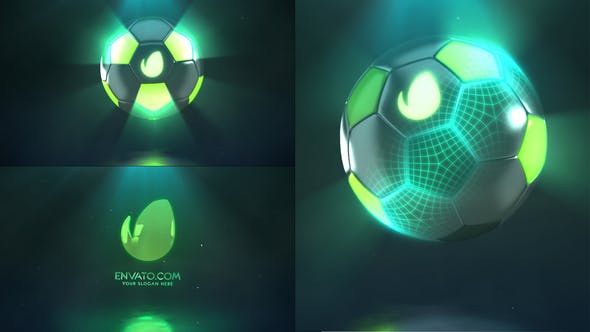 Hi Tech Soccer | Logo Reveal - 25691421 Download Videohive