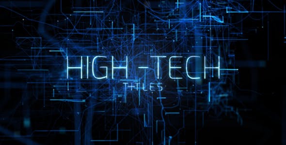 Hi Tech Titles - Videohive 16848005 Download