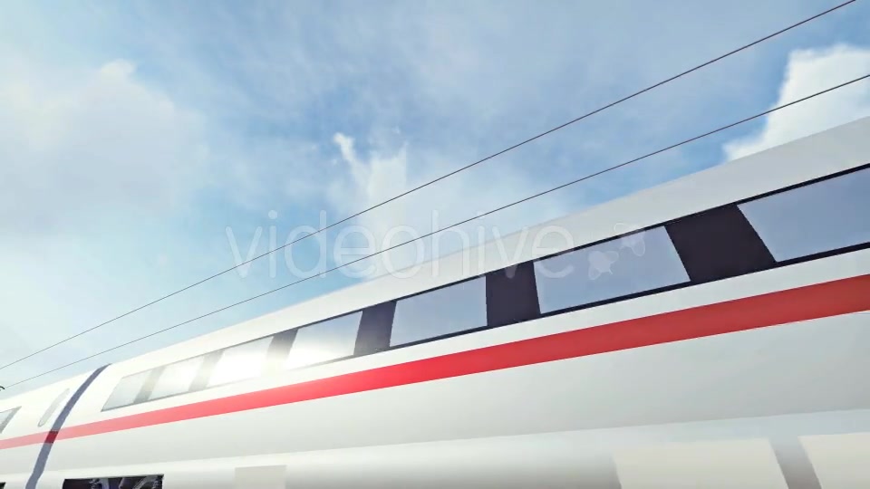 High Speed ICE Train Daytime - Download Videohive 17953300