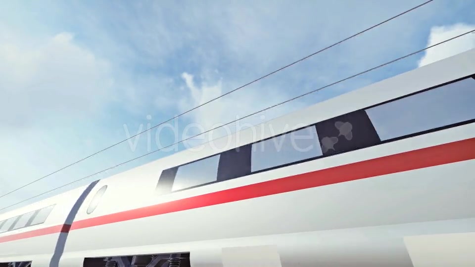 High Speed ICE Train Daytime - Download Videohive 17953300