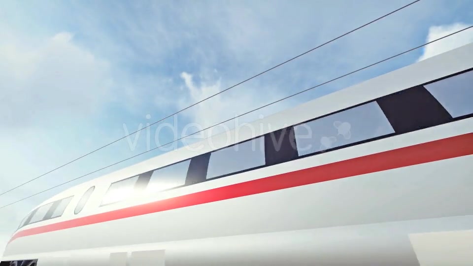 High Speed ICE Train Daytime - Download Videohive 17953300