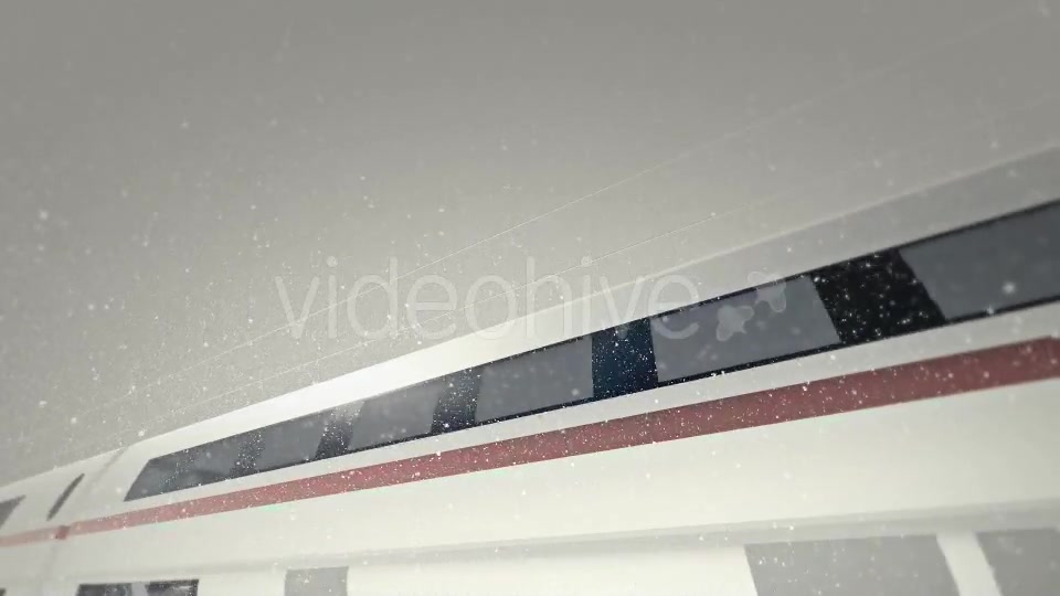 High Speed ICE Train Snowy Day - Download Videohive 17953363