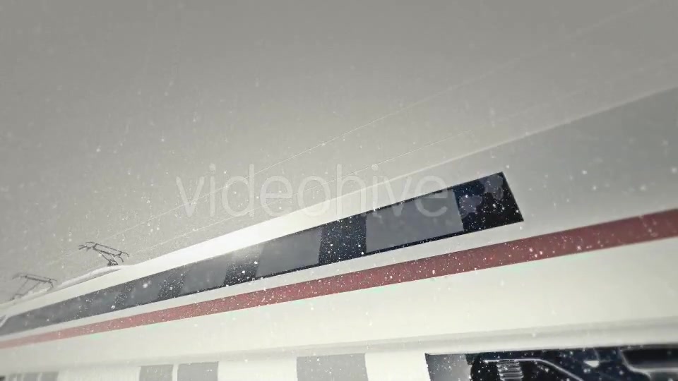 High Speed ICE Train Snowy Day - Download Videohive 17953363