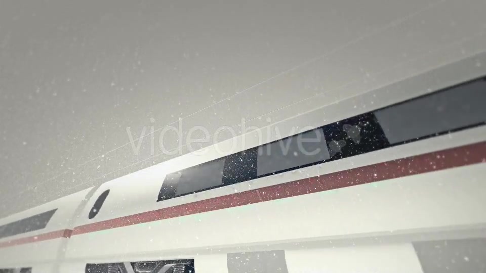 High Speed ICE Train Snowy Day - Download Videohive 17953363