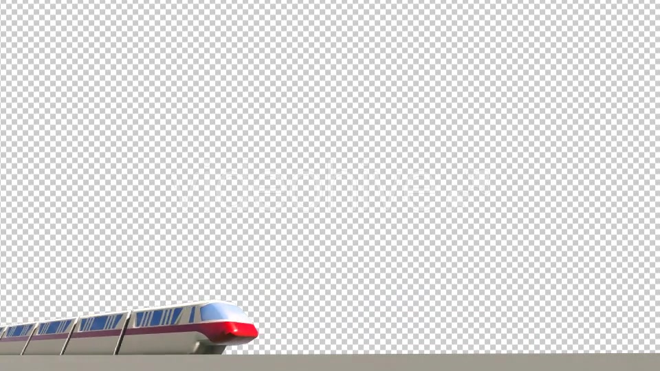 High Speed Train Transparent Alpha - Download Videohive 19361838