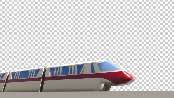 High Speed Train Transparent Alpha - Download Videohive 19361838