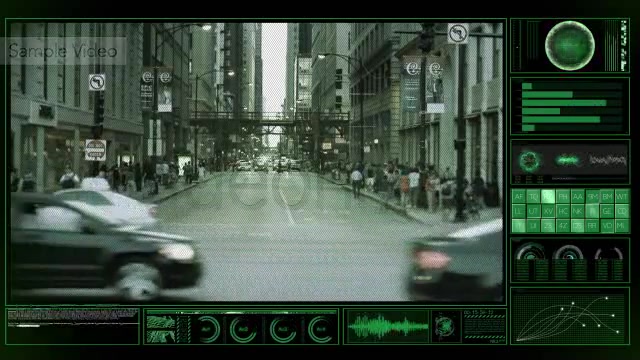 High Tech HUD Video Monitor Display Alpha Overlay Videohive 5212044 Motion Graphics Image 10