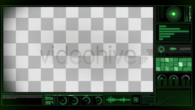 High Tech HUD Video Monitor Display Alpha Overlay Videohive 5212044 Motion Graphics Image 2