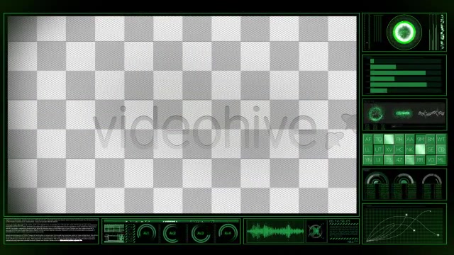 High Tech HUD Video Monitor Display Alpha Overlay Videohive 5212044 Motion Graphics Image 3