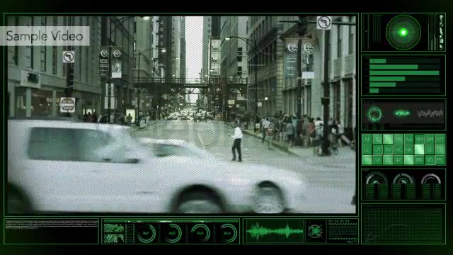 High Tech HUD Video Monitor Display Alpha Overlay Videohive 5212044 Motion Graphics Image 7
