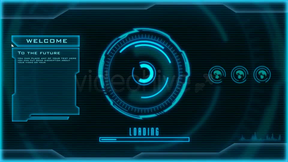 HIGH TECH OS (sci fi video display) - Download Videohive 133107