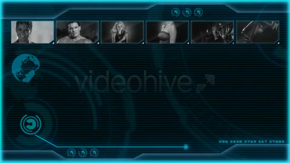 HIGH TECH OS (sci fi video display) - Download Videohive 133107