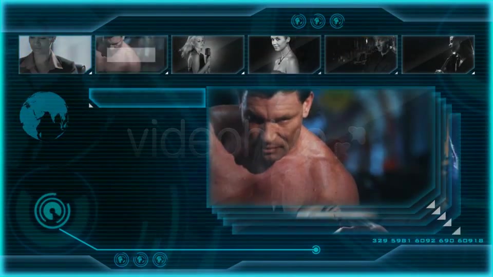 HIGH TECH OS (sci fi video display) - Download Videohive 133107