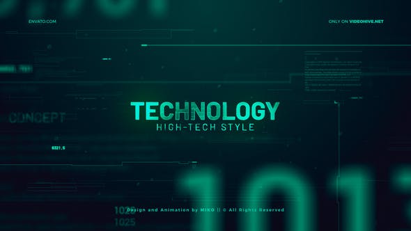 High Technology Promo Slideshow - 24782958 Download Videohive