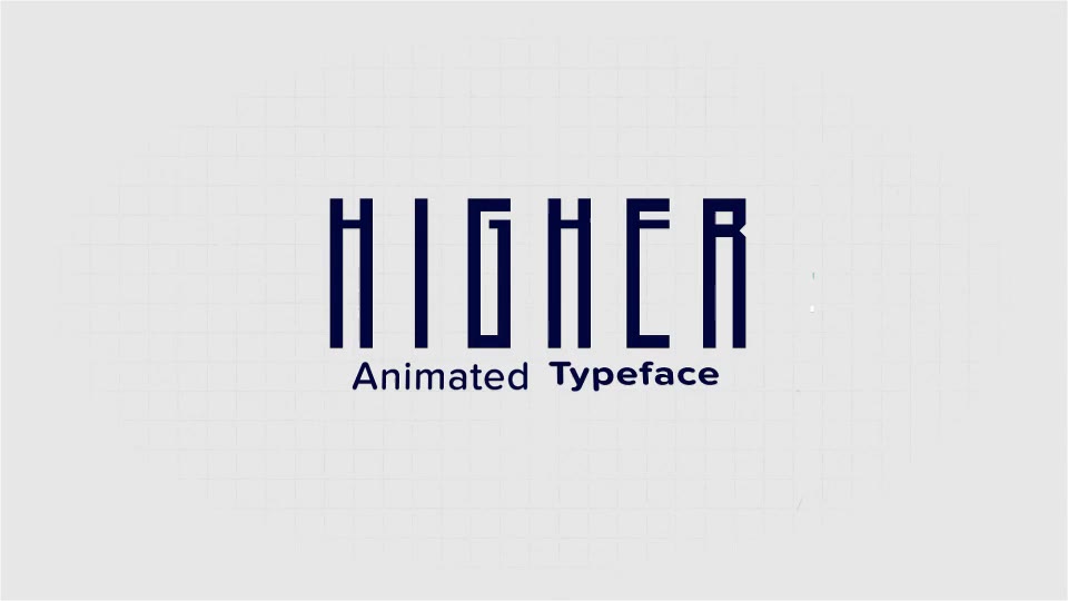 Higher Animated Typeface Videohive 6602781 After Effects Image 2