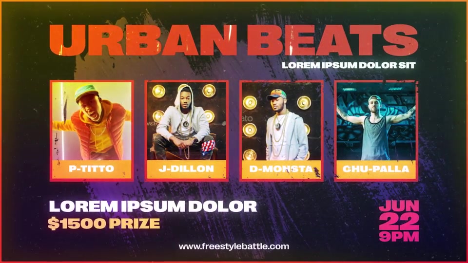 Hip Hop Battle Videohive 32002860 After Effects Image 4