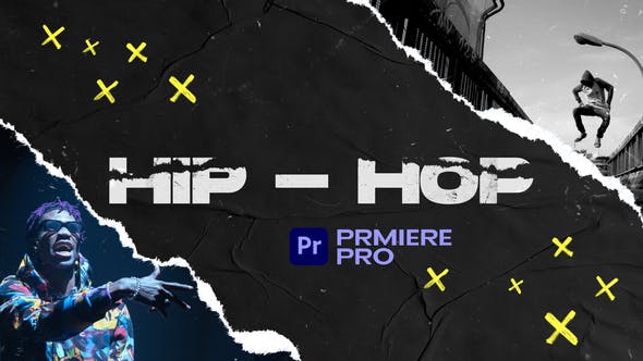 Hip Hop Intro MOGRT - Videohive Download 37355455
