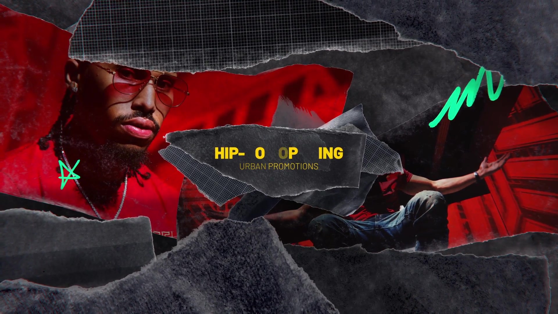 HIP HOP Opening/ True Rap Music/ City/ New York/ Brush/ Gangsta/ Dynamic/ Street/ Basketball/ Urban Videohive 32080512 After Effects Image 5