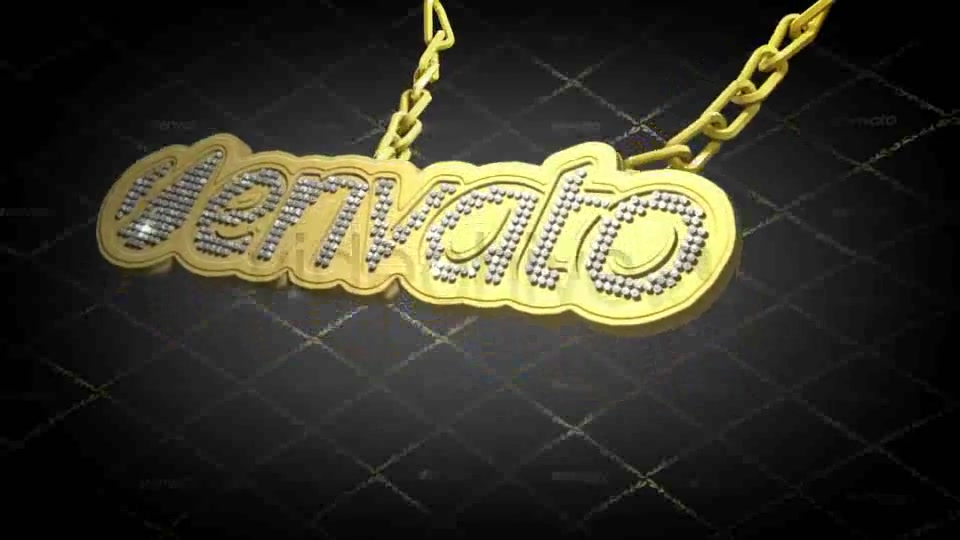 Hip Hop Style Bling Bling 3D Pendant on Chain - Download Videohive 2924254