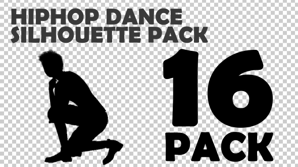 Hiphop Silhouettes Big Pack - Download Videohive 19756390