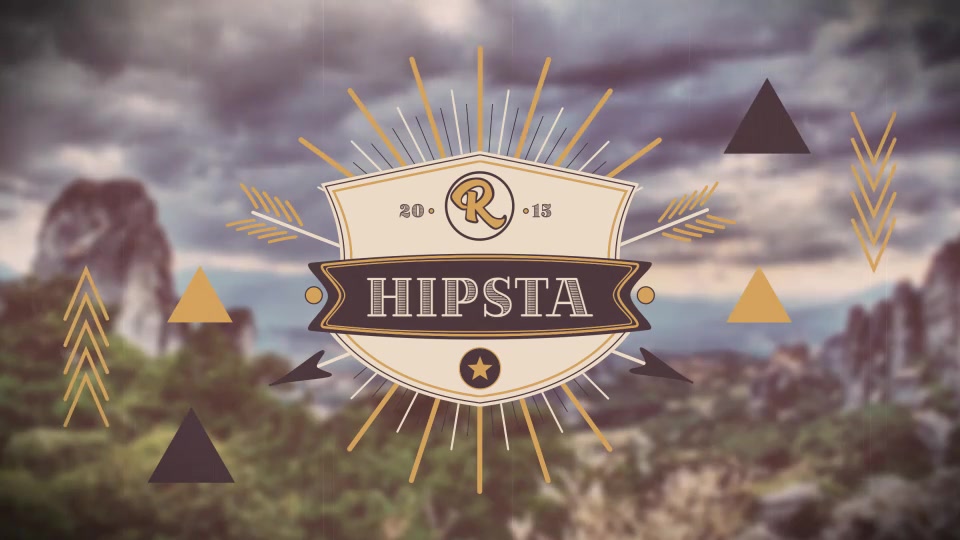 Hipster Logo Opener Videohive 11321990 After Effects Image 4