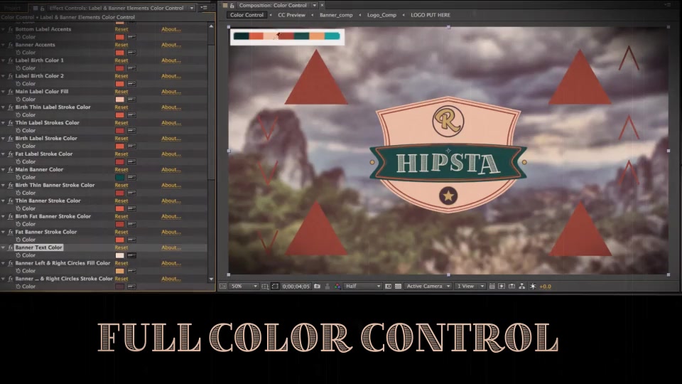 Hipster Logo Opener Videohive 11321990 After Effects Image 8