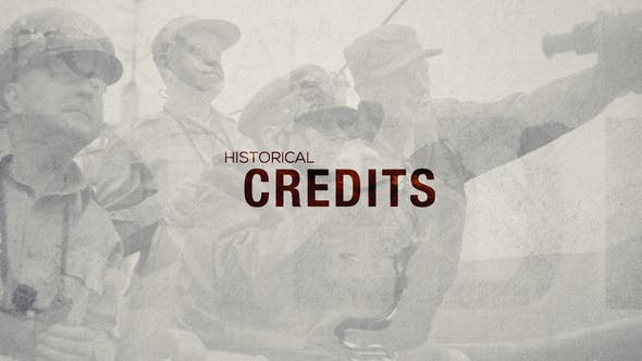 Historical Credits - 23352836 Videohive Download