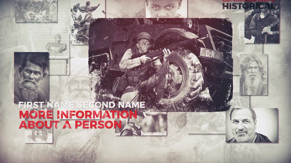 Historical // Outstanding People Videohive 21972677 After Effects Image 9