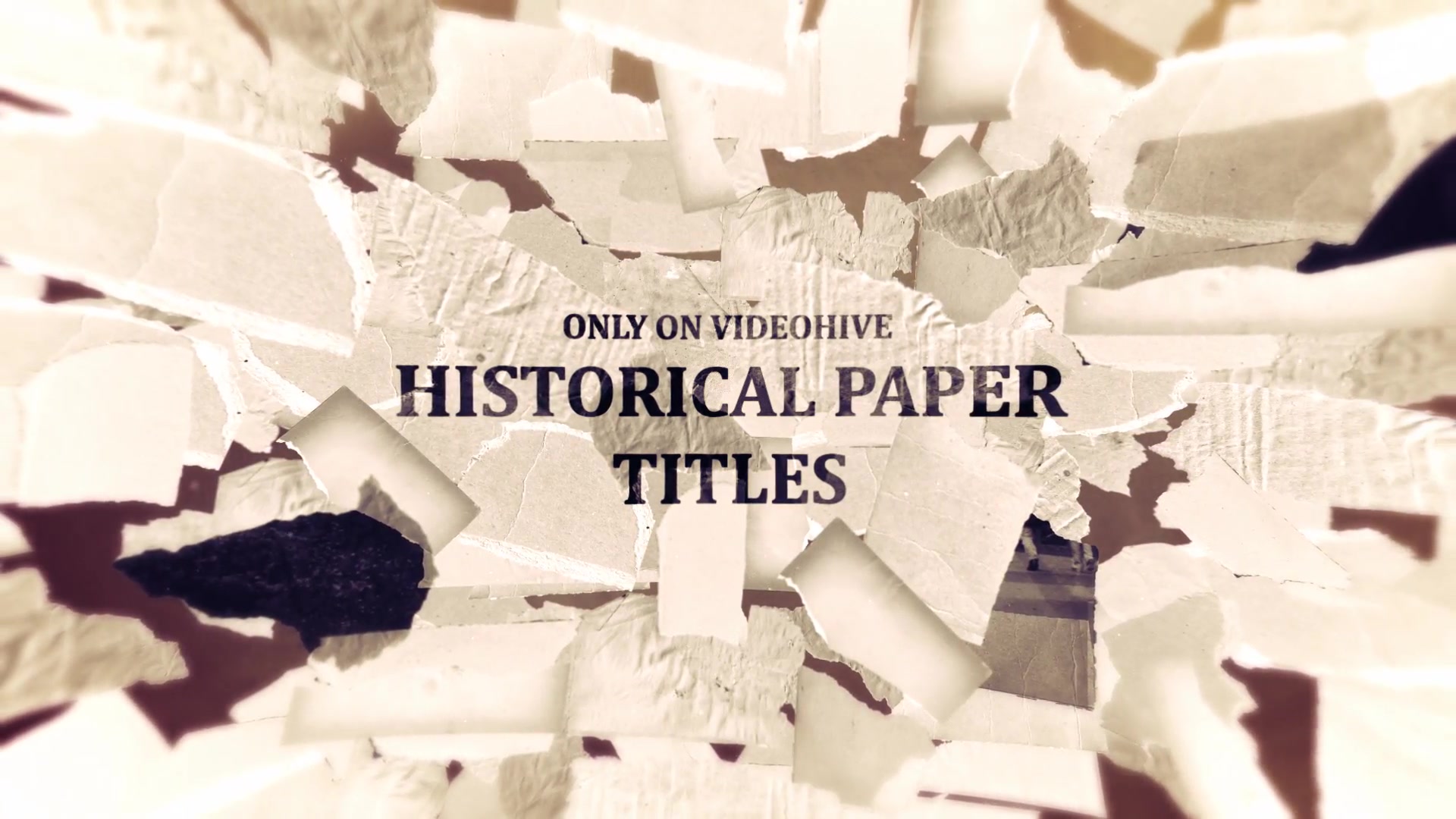 Historical Paper Titles/Opener Videohive 11108154 After Effects Image 12