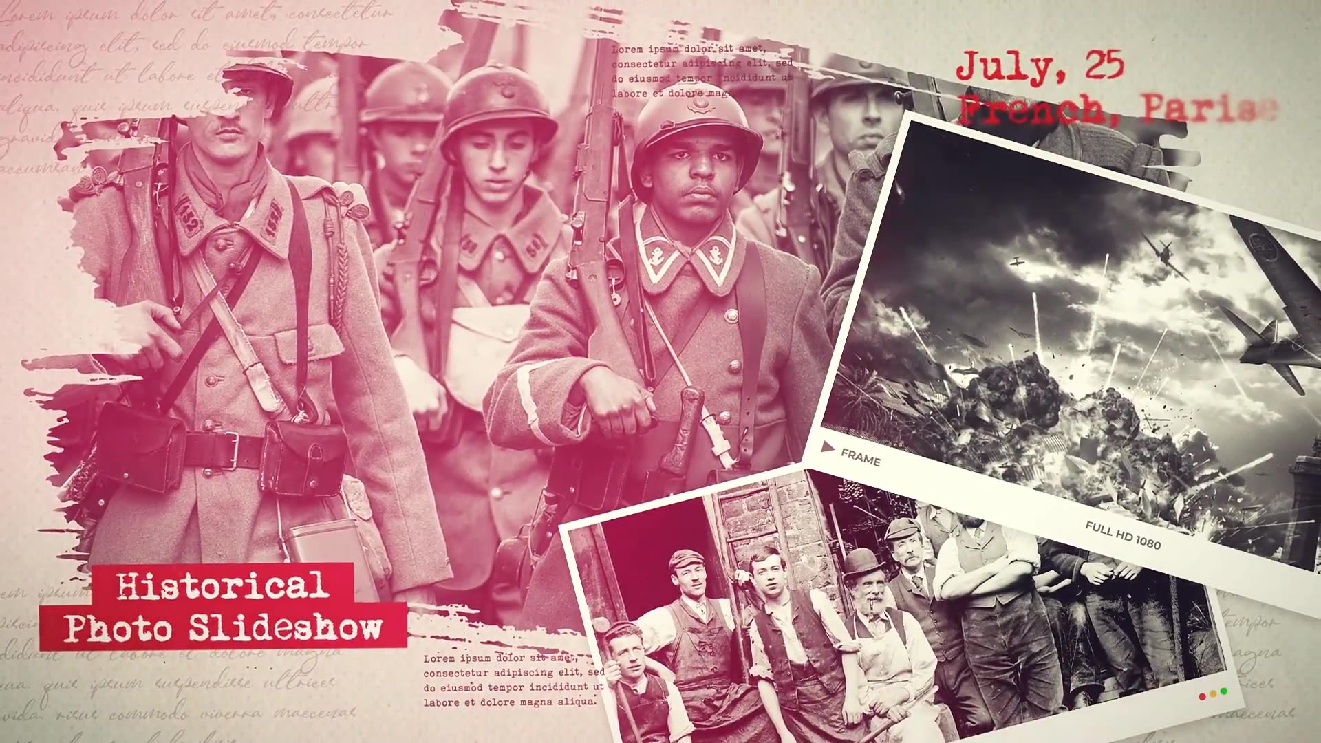 Historical Photo Slideshow Videohive 37370611 After Effects Image 7