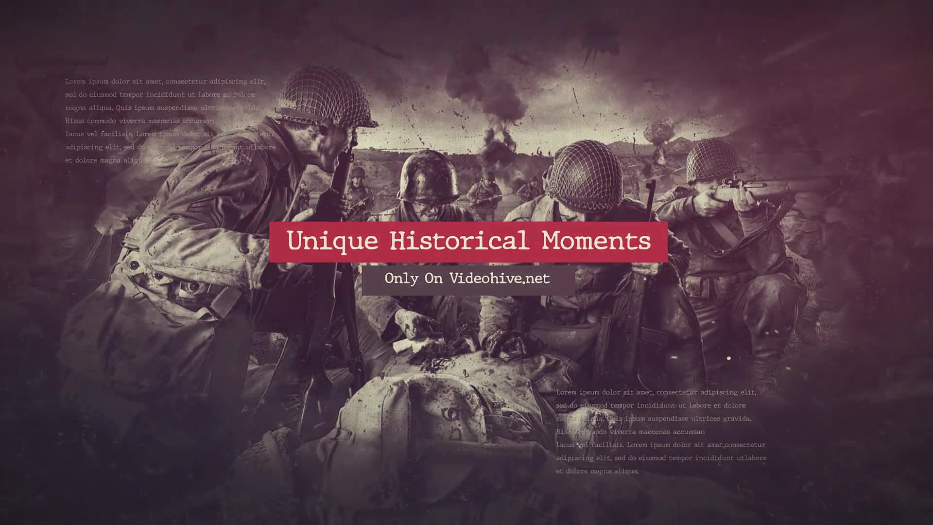 Historical Slideshow / Vintage Documentary / Old Memories Photo Album Videohive 37441836 After Effects Image 12