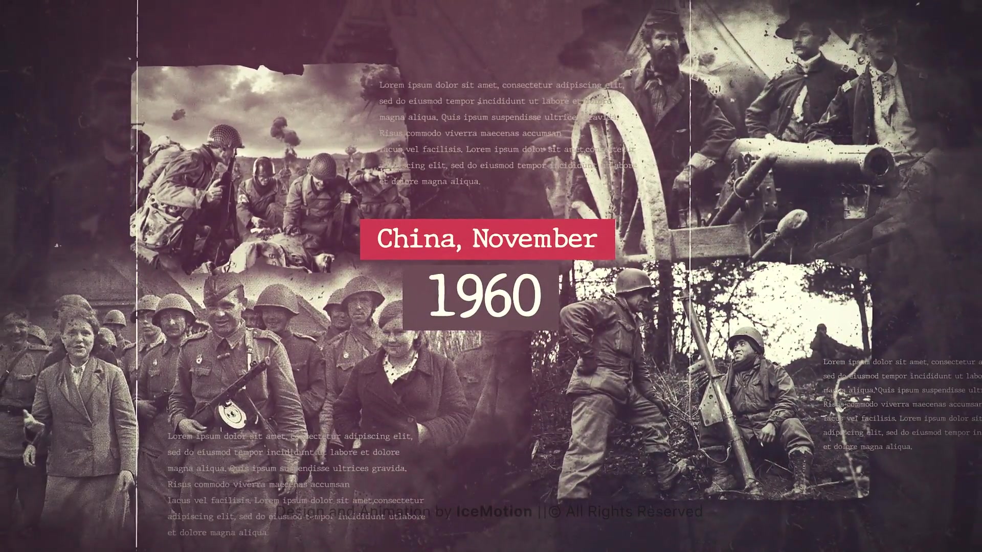Historical Slideshow / Vintage Documentary / Old Memories Photo Album Videohive 37441836 After Effects Image 5