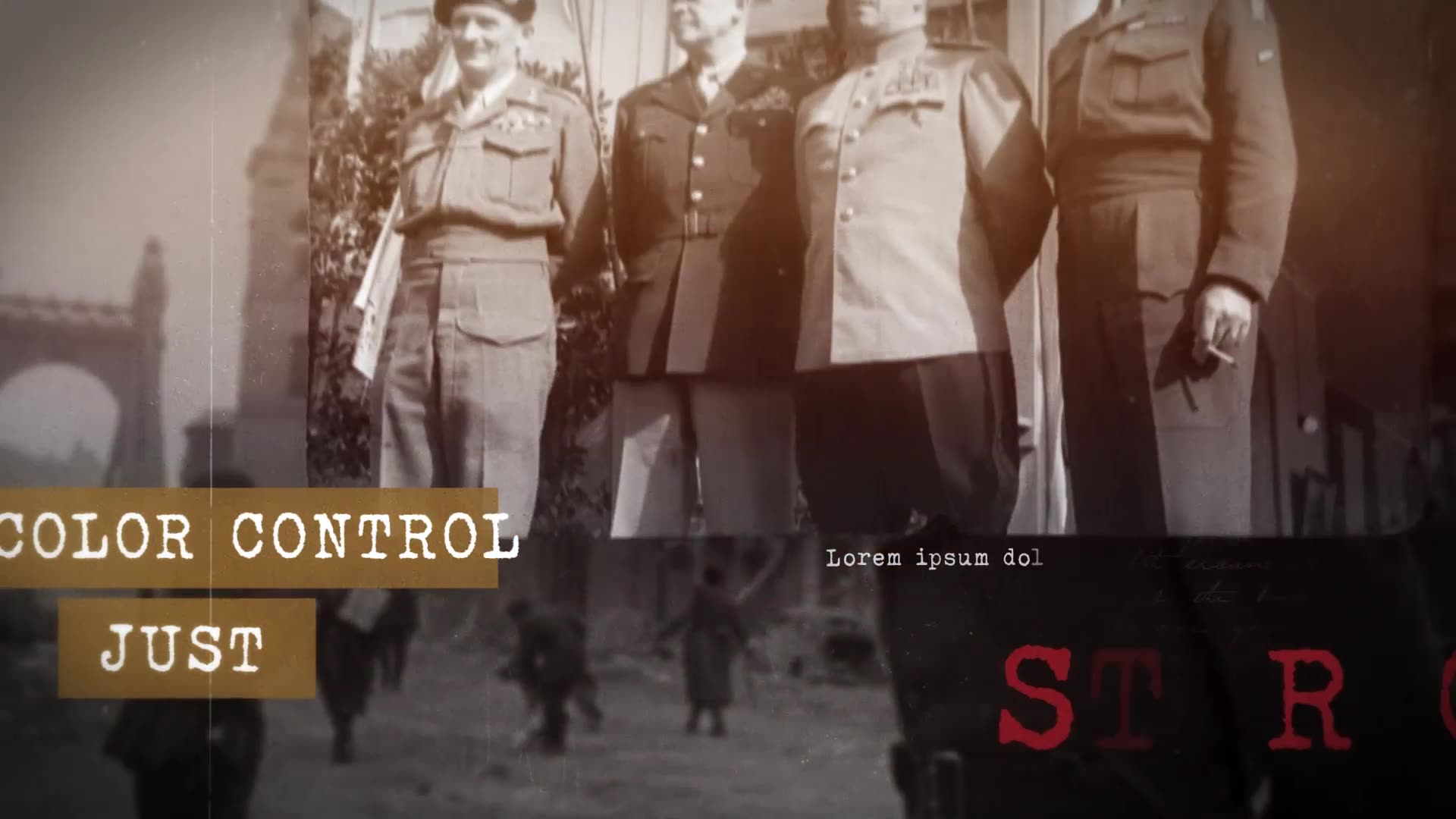 Historical Slideshow | Wolrd War | Vintage Documentary Videohive 37335246 After Effects Image 10