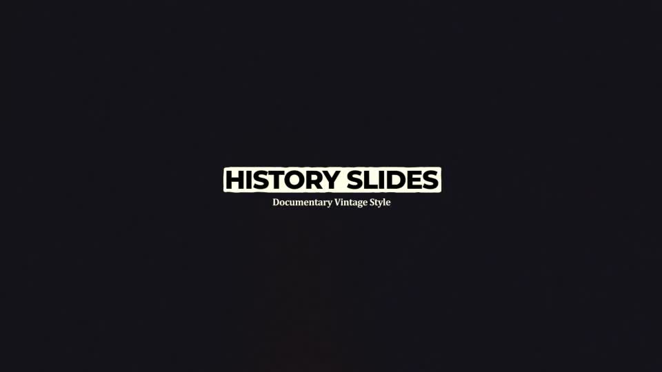 History Documentary Slides Videohive 23805731 After Effects Image 1