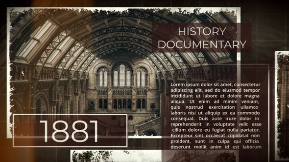 History Documentary Slideshow - Download 36313797 Videohive
