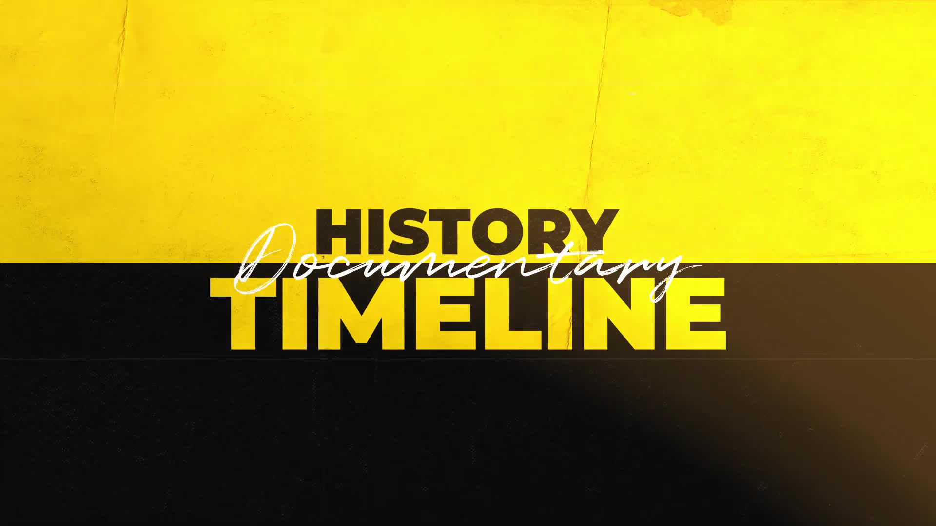 History Documentary Timeline Videohive 34345408 After Effects Image 1