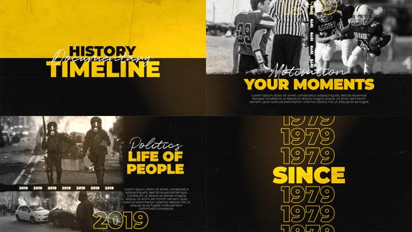 History Documentary Timeline - 34345408 Download Videohive