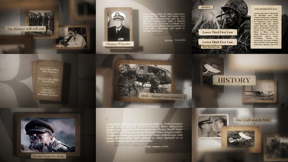 History - Download 23607770 Videohive