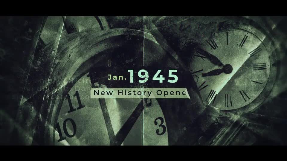 History Glitchy Opener Videohive 22589536 After Effects Image 1