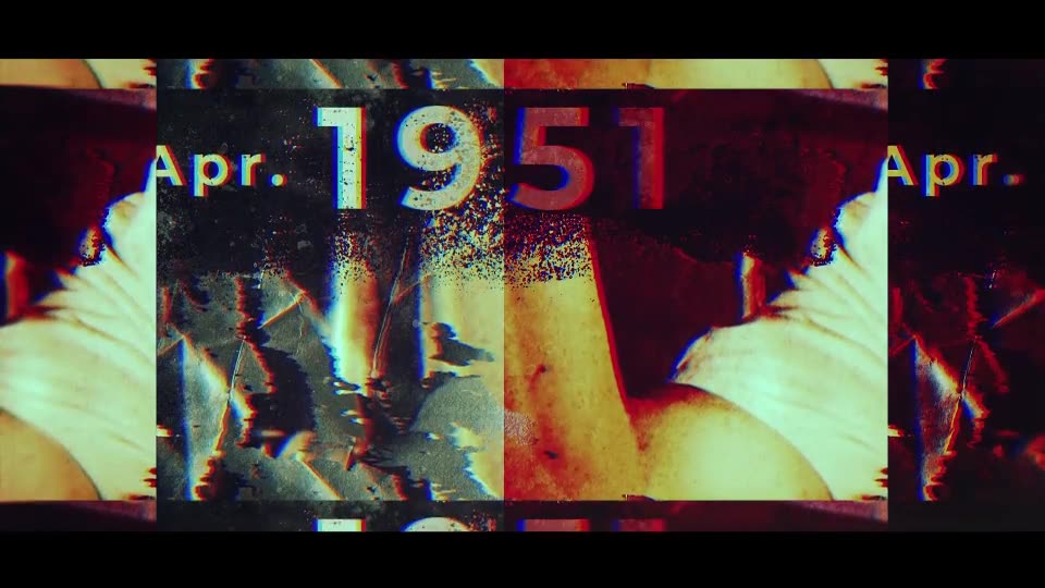 History Glitchy Opener Videohive 22589536 After Effects Image 2