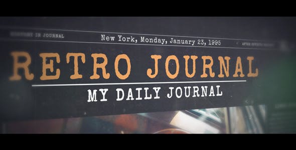 History in Journal - Download 19561125 Videohive