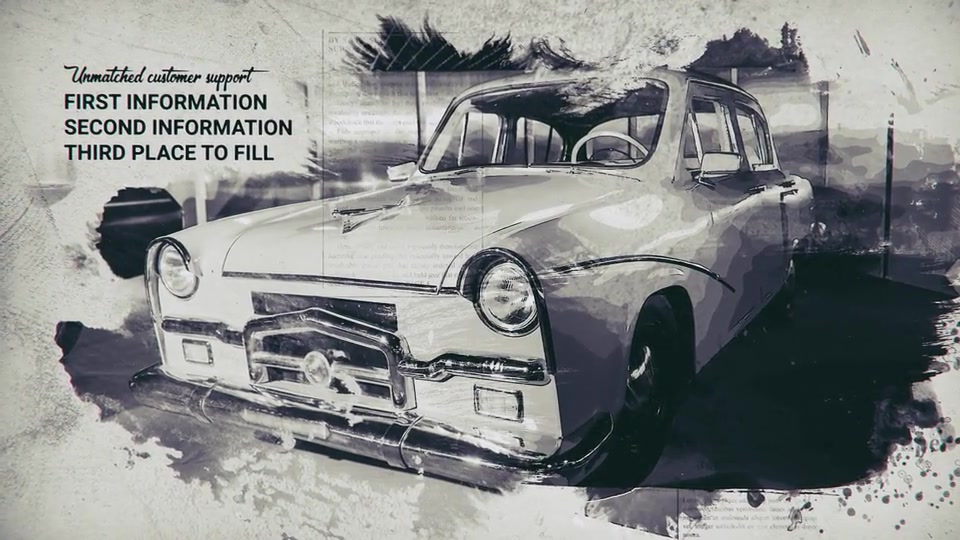 History Memories // Watercolor Brush Slideshow Videohive 23766732 After Effects Image 10