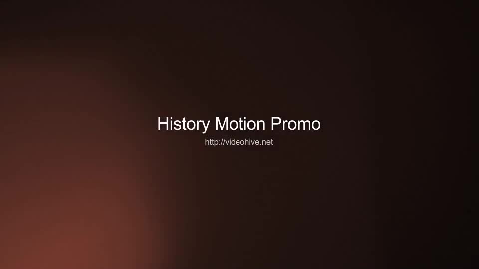 History Motion Promo - Download Videohive 13608240