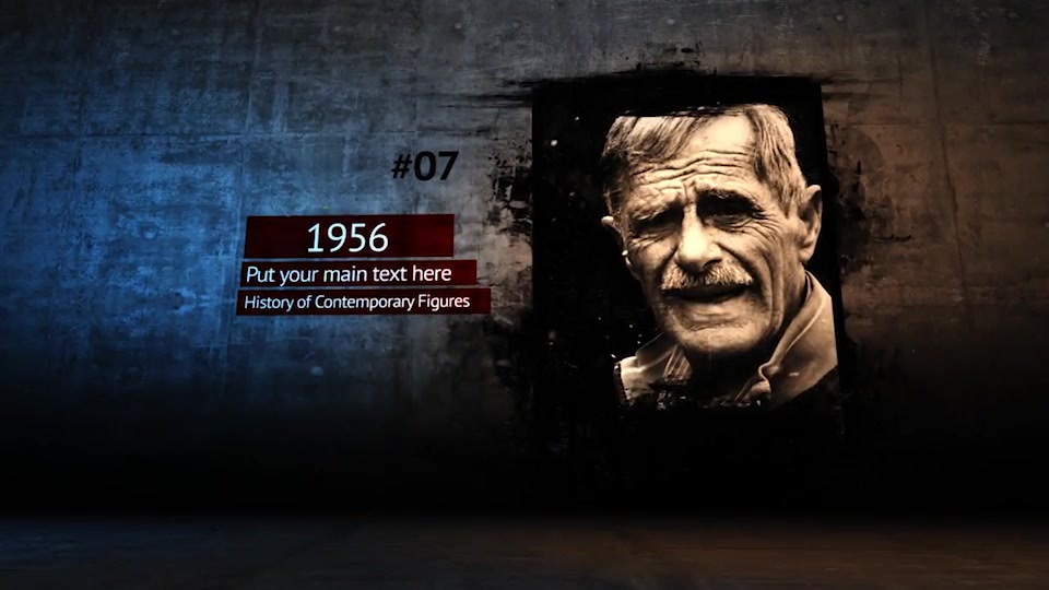 History of Contemporary Figures Videohive 24363729 After Effects Image 7