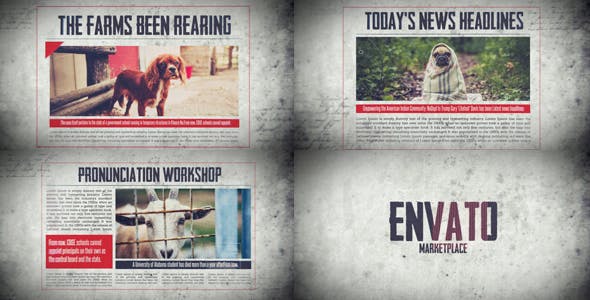 History On Newspaper - Videohive 19269515 Download