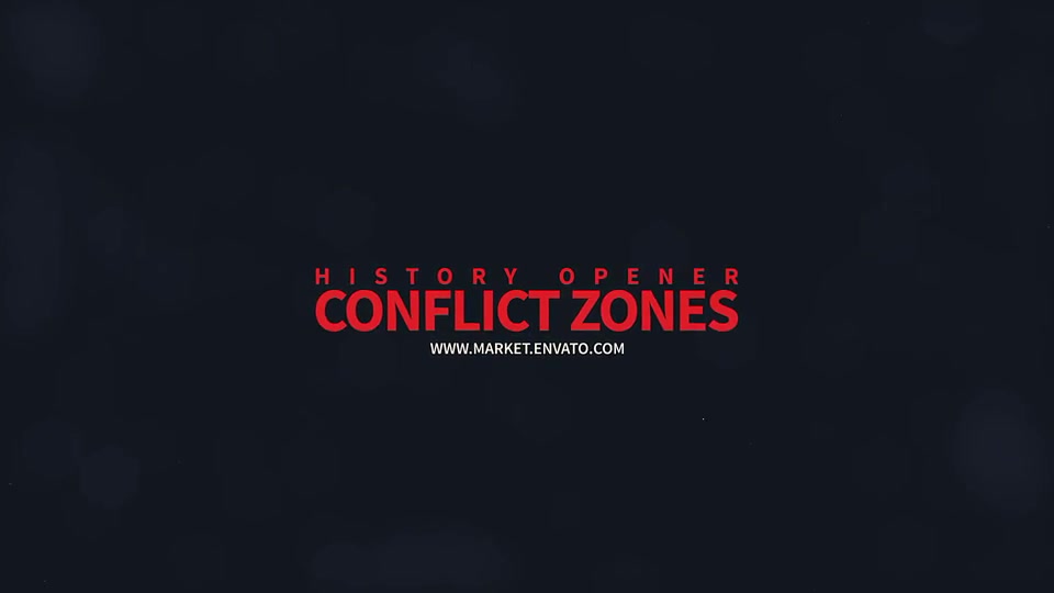 History Opener // Conflict Zones - Download Videohive 21568691