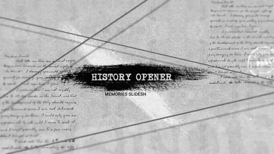 History Opener Videohive 23470884 After Effects Image 13